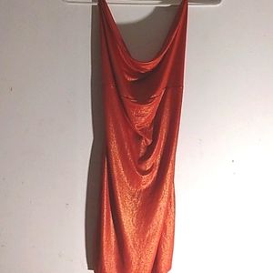 strapless body fitting Dress